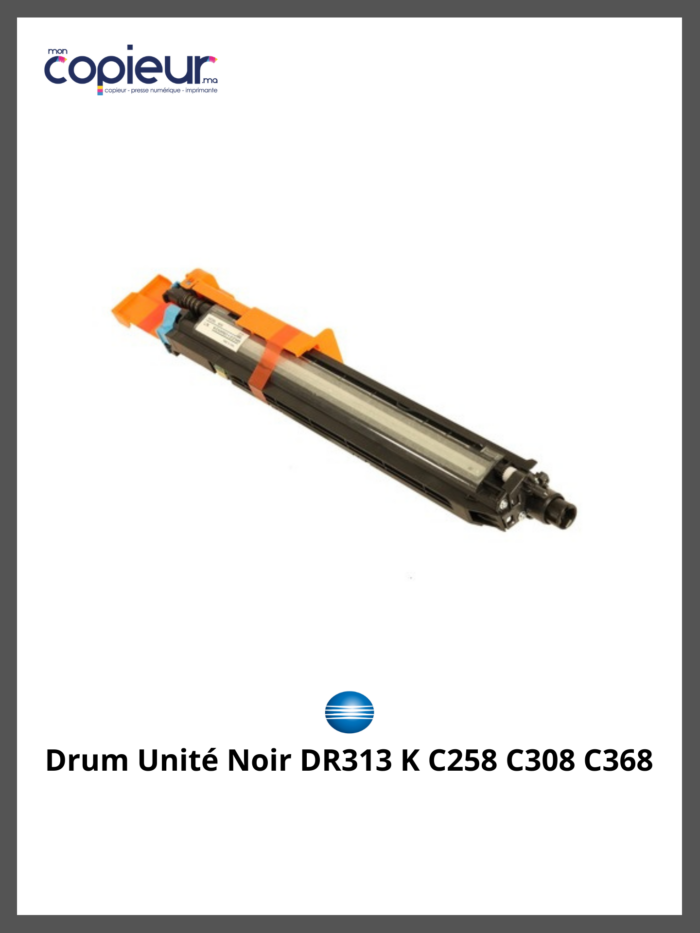 Drum Unité Noir DR313K C258 C308 C368 – Image 2