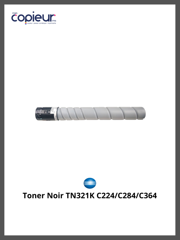Toner Noir TN321K C224/C284/C364 – Image 2