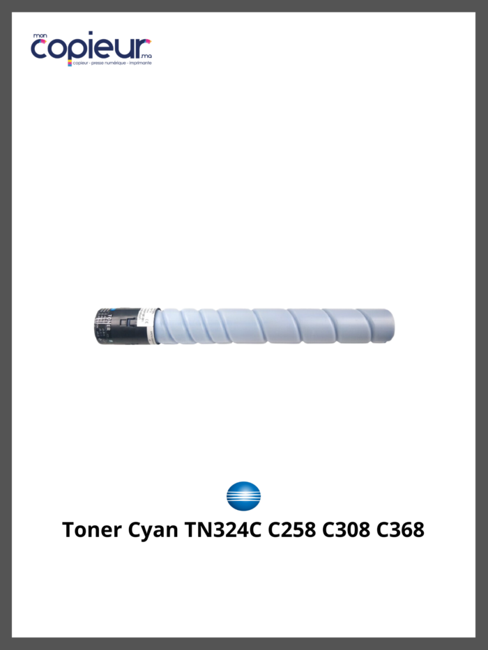 Toner Cyan TN324C C258 C308 C368 – Image 2