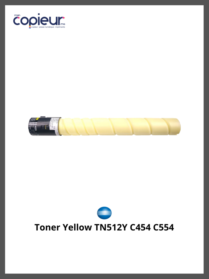 Toner Yellow TN512Y C454 C554 – Image 2