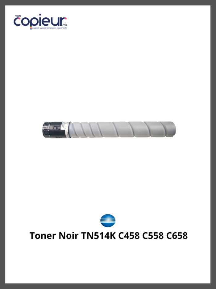 Toner Noir TN514K C458 C558 C658 – Image 2