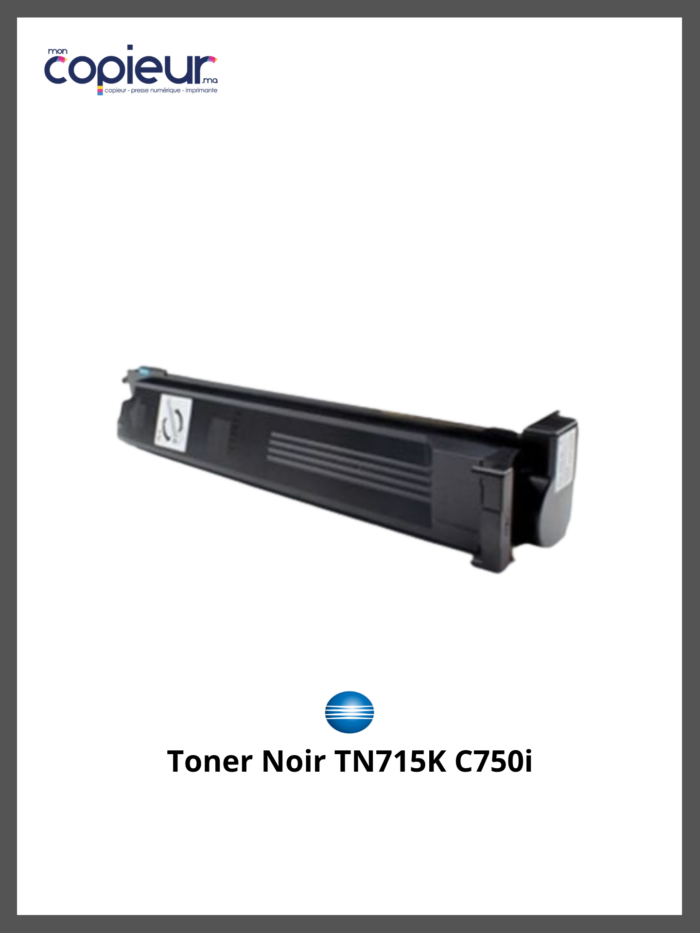 Toner Noir TN715K C650i C750i – Image 2