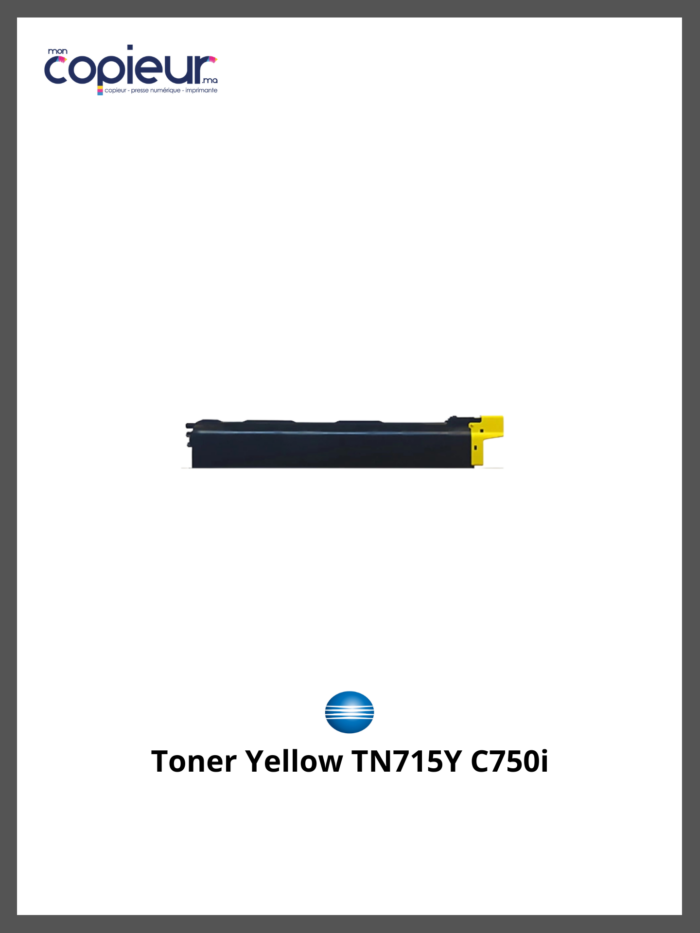 Toner Yellow TN715Y C650i C750i – Image 2