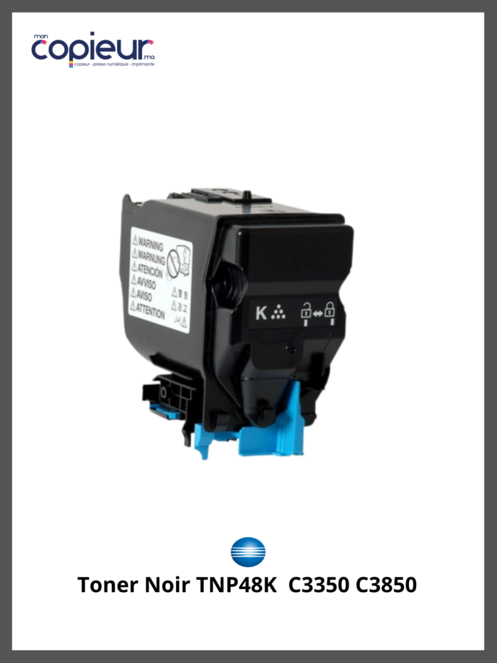 Toner Noir TNP48K  C3350 C3850 – Image 2