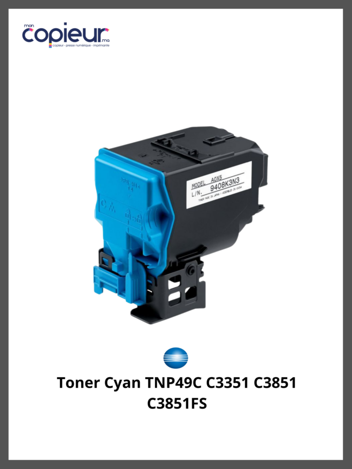 Toner Cyan TNP49C C3351 C3851 C3851FS – Image 2