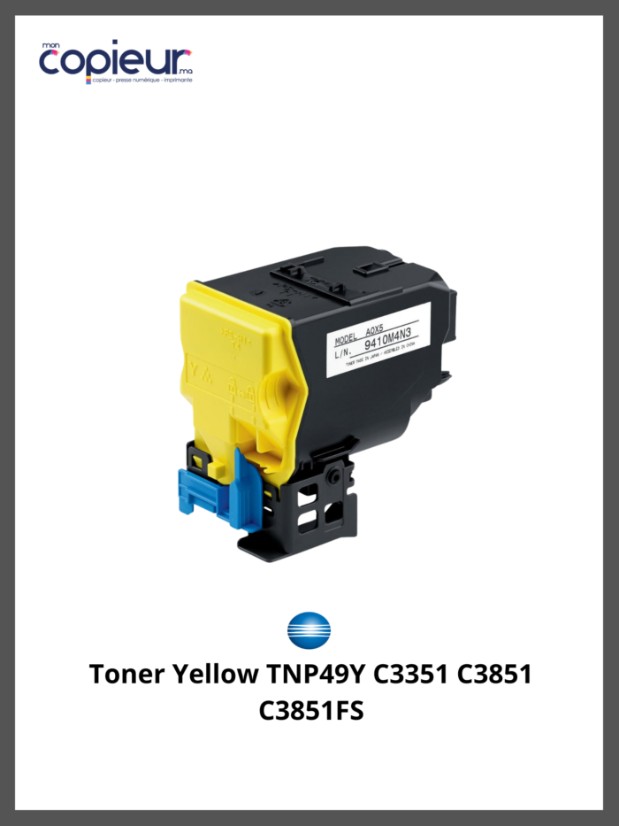 Toner Yellow TNP49Y C3351 C3851 C3851FS – Image 2