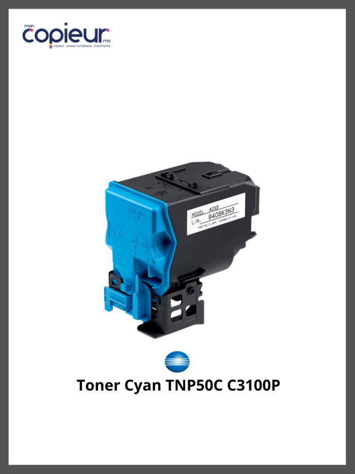 Toner Cyan TNP50C C3100P – Image 2