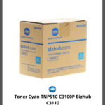 Toner Cyan TNP51C C3100P Bizhub C3110