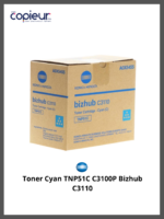 Toner Cyan TNP51C C3100P Bizhub C3110