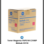 Toner Magenta TNP51M C3100P Bizhub C3110