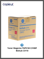 Toner Magenta TNP51M C3100P Bizhub C3110