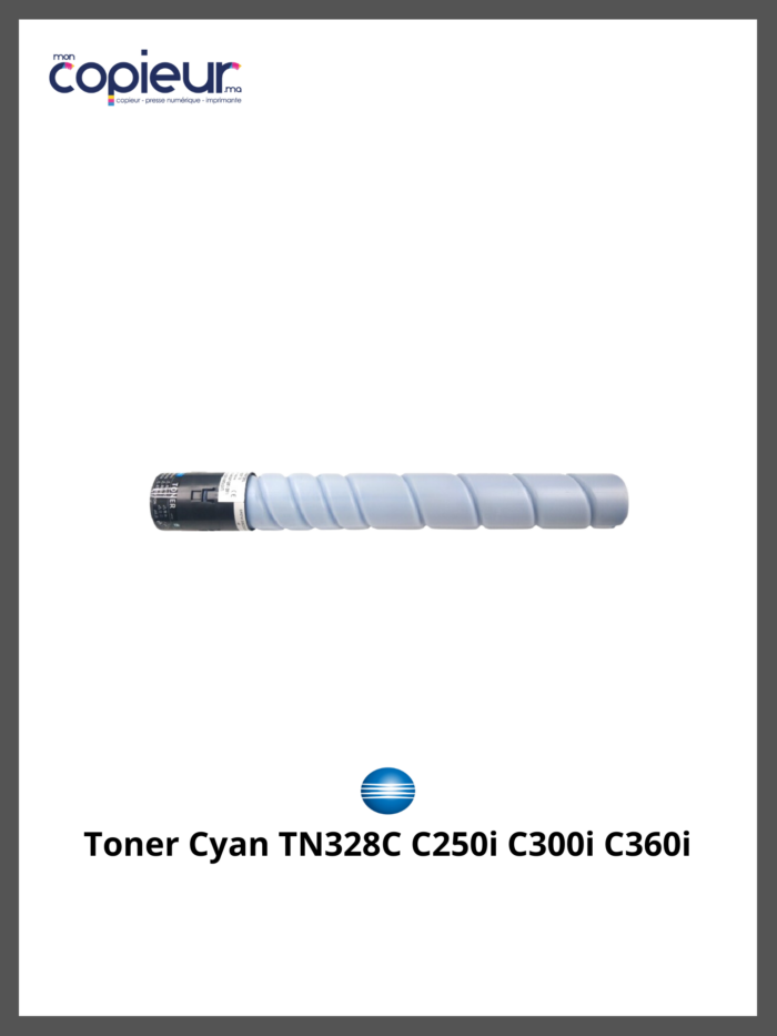 Toner Cyan TN328C C250i C300i C360i – Image 2