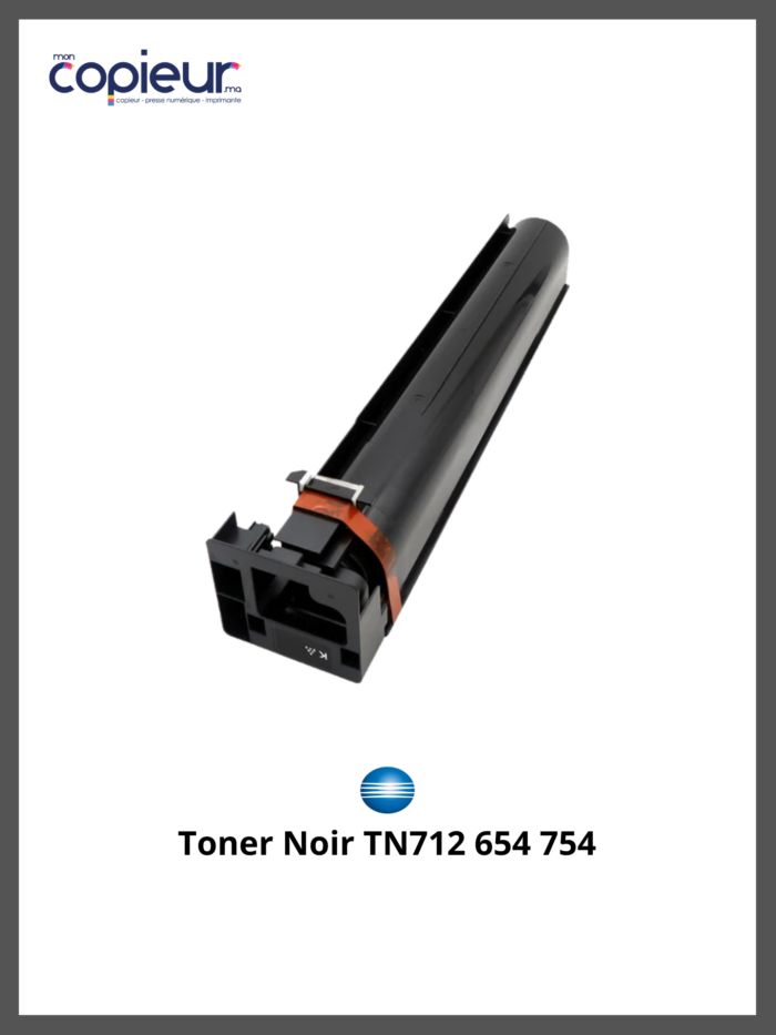 Toner Noir TN712k 654 754 – Image 2