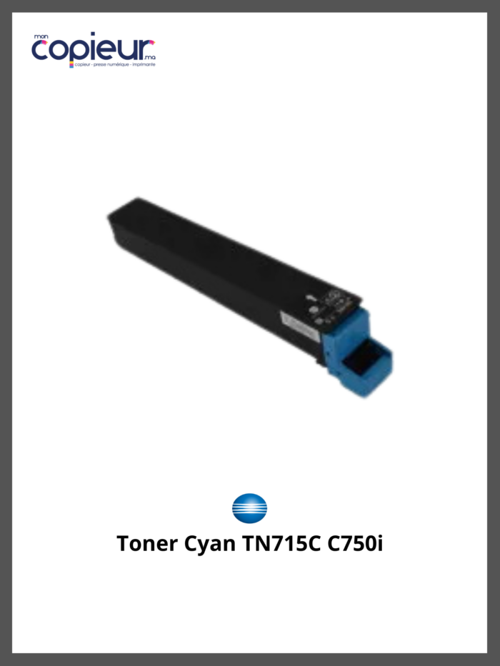 Toner Cyan TN715C C650i C750i – Image 2