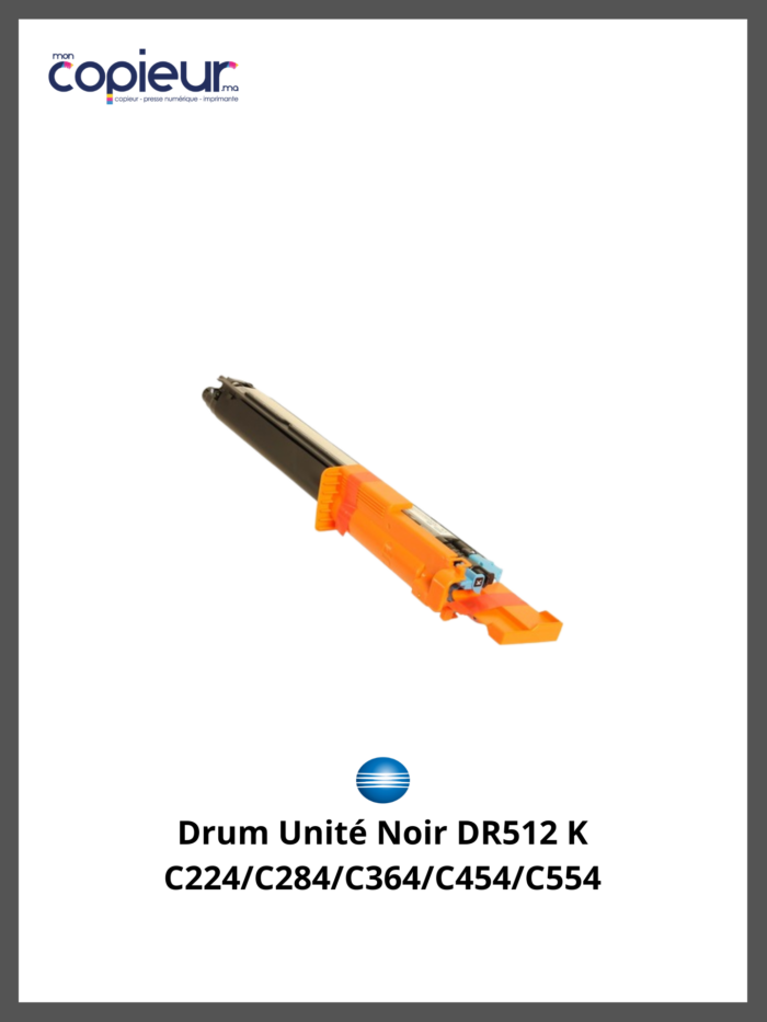 Drum Unité Noir DR512K C224/C284/C364/C454/C554 – Image 2