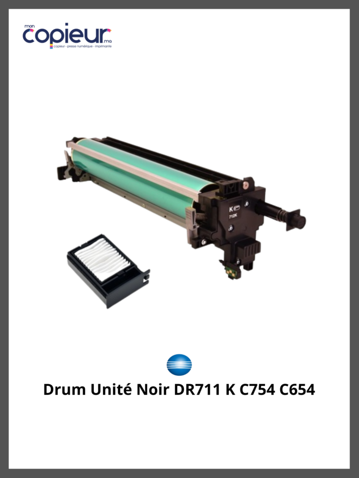 Drum Unité Noir DR711 K C754 C654 – Image 2