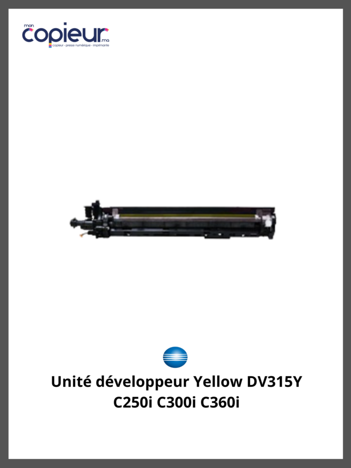 Unité développeur Yellow DV315Y C250i C300i C360i – Image 2