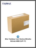 Bloc Tambour noir Konica-Minolta Bizhub 4000 (IUP-17)