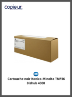 Cartouche noir Konica-Minolta TNP36 Bizhub 4000 3300P