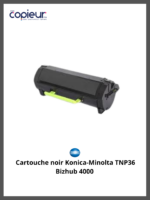 Cartouche noir Konica-Minolta TNP36 Bizhub 4000 3300P – Image 2