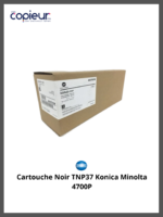 Cartouche Noir TNP37 Konica Minolta 4700P