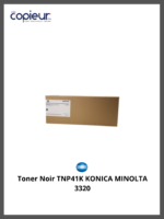 Toner Noir TNP41K KONICA MINOLTA 3320