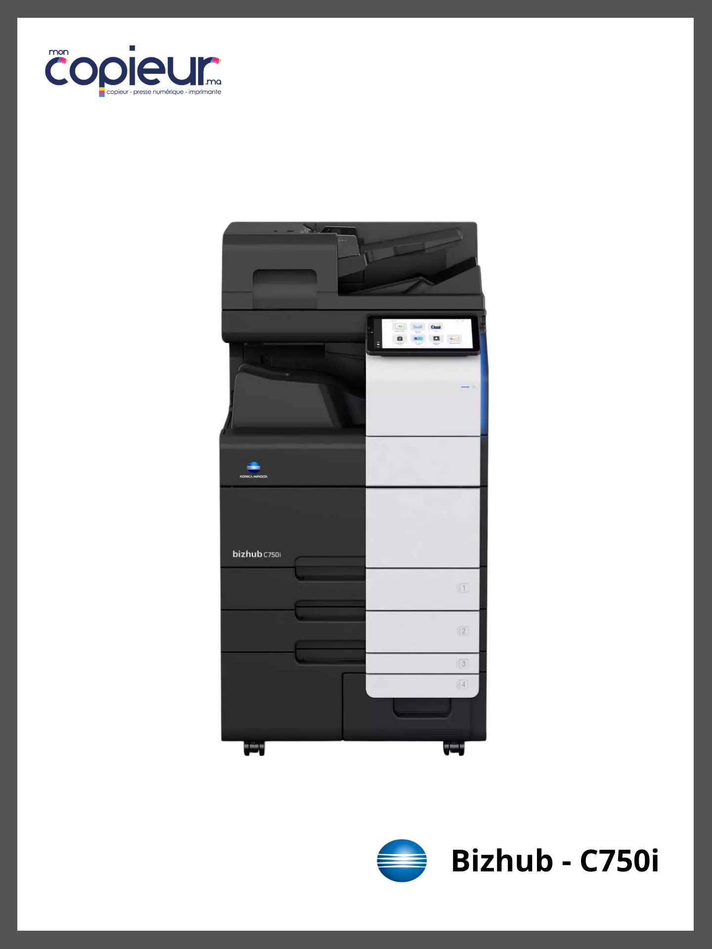C750i.png Bizhub C750i – Image 1