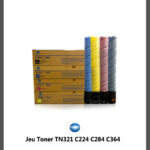 Jeu de Toner TN321 Pour Bizhub C224 C284 C364