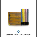 Jeu de Toner TN514 Pour Bizhub C458 C558 C658