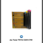 Jeu de Toner TN713 Bizhub C659 C759
