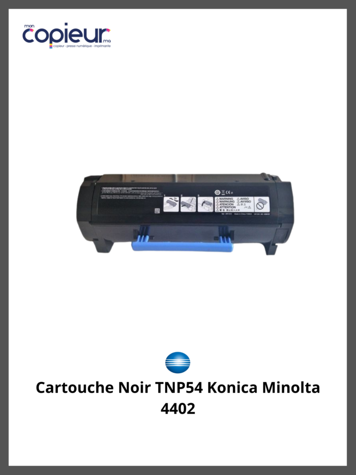 Toner Noir TNP54 Bizhub 4402 – Image 2