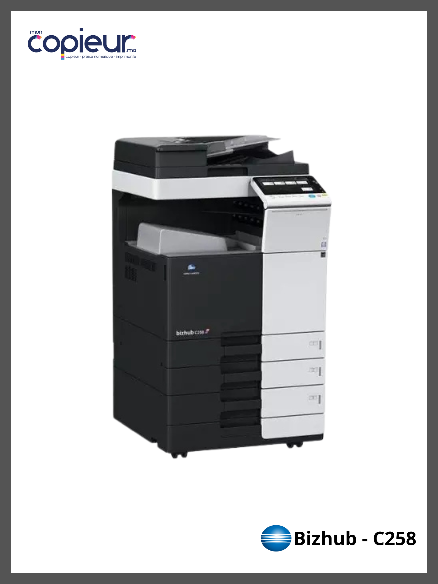 C258-3.png Bizhub C258 – Image 1